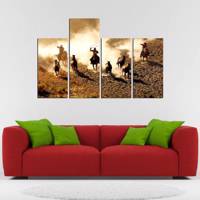 تابلو دیواری 4 تکه آفتاب کد TA1104