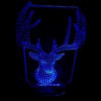 چراغ خواب سه بعدی هفت رنگ کدpb_0029