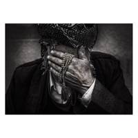 تابلو شاسی ونسونی طرح Pitying For Kurdish سایز 50x70 سانتی متر Wensoni Pitying For Kurdish Chassis Size 50 x 70 Cm