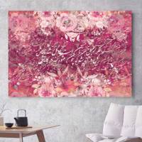 تابلو بوم خط روزتو طرح بلبل 3 Ruzeto Bolbol 3 Canvas