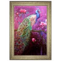 تابلو گالری هنری پیکاسو طرح طاووس