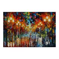 تابلوی گرافیتی طرح Afremov2 سایز 50 × 70 Graffity Afremov2 Chassis 70 x 50