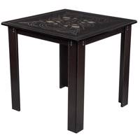 میز ناهار خوری صنایع چوب قائم کد K217 سایز 80 × 80 Sanaye Choob Ghaem K217MDF Dinning Room Table Size 80 x 80