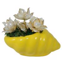 گلدان به همراه گل مصنوعی الماس مدل Flower4 Diamond Flower4 Flower and pot