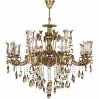 لوستر چشمه نور 12 شعله کد S3547/8_4_A Cheshmeh Noor S3547/8_4_A Twelve Flames Chandelier