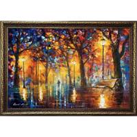 تابلو گالری هنری پیکاسو طرح نیمکت شکیبایی