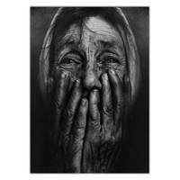 تابلو شاسی ونسونی طرح Sense Of Regret سایز 30x40 سانتی متر Wensoni Sense Of Regret Chassis 40 x 30