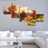 تابلو دیواری 5 تکه آفتاب کد TA1204