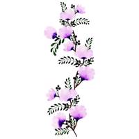 استیکر سالسو طرح Light flower Salso Light flower Sticker