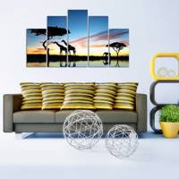 تابلو دیواری 5 تکه آریکان کد TA5802