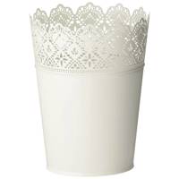 گلدان سفید ایکیا مدل Skurar - Ikea Skurar Plant Pot White