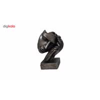 مجسمه طرح خواب روی دست نقره ای