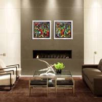 تابلو نگارین گالری کد P-30.30-15