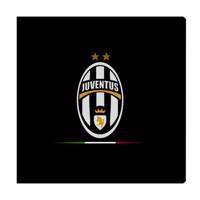 تابلو شاسی عرش مدل AS144 طرح Juventus سایز 20x20 سانتی متر