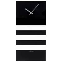 ساعت دیواری نکستایم مدل Bold Stripes Black 2855zw - Nextime Bold Stripes Black 2855zw