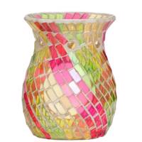 جاشمعی ینکی کندل برای تارت مدل صورتی سبز Yankee Candle Petal For Tart Pink Green Candle Holder