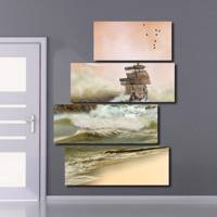 تابلوی دیواری 4 تکه بارمان مدل TA-3502 Barman TA-3502Tableau 4 Pcs