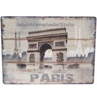 تابلو شاسی هوم استایل مدل پاریس سایز 40x30 سانتی متر HomeStyle Paris Wood Chassis Size 40x30 Cm