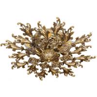 لوستر سقفی چشمه نور 7 شعله کد C2637 Cheshmeh Noor C2637 Seven Flames Ceiling Chandelier