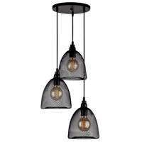 چراغ آویز چشمه نور 3 شعله کد 3103/3H همراه با لامپ ادیسون Cheshmeh Noor 3103/3H Three Flames Hanging Lamp