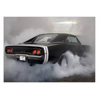 تابلو شاسی ونسونی طرح Classic Car Bad Drift سایز 50x70 سانتی متر Wensoni Classic Car Bad Drift Chassis Size 50 x 70 Cm