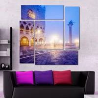 تابلو دیواری 5 تکه بارمان مدل TA413 Barman TA413 Tableau 5 Pcs