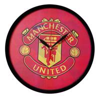 ساعت دیواری منچستر یونایتد مدل سان تایم 407 Manchester United Team Clock Sun Time 407