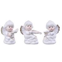 مجسمه پرانی مدل فرشته کد 381 مجموعه 3 عددی Perani 381 Angel Statue Pack Of 3