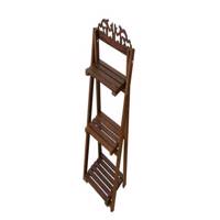 استند گل سه طبقه مدل تاج دار کد 001