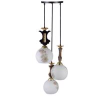 چراغ آویز نجم 3 شعله کد 4205 - Najm 4205 Three Flames Hanging Lamp