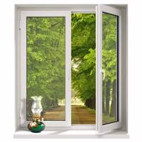 استیکر سه بعدی ژیوار طرح پنجره های رو به پارک جنگلی - Zhivar Windows Facing The Forest Park 3D Sticker