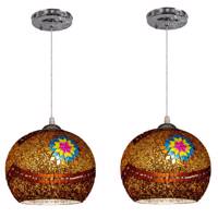 چراغ آویز دیلایت 1 شعله کد DEL22-250x2 بسته 2 عددی - Delight DEL22-250x2 One Branch Hanging Light Pack Of 2