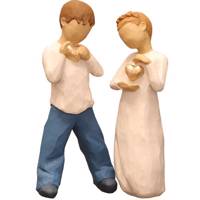 مجسمه امین کامپوزیت مدل Family Grouping کد532 بسته دوعددی Amin Composite Family Grouping 532 Statue Pack Of 2