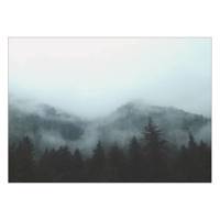 تابلو شاسی ونسونی طرح Overcast of Cloud سایز 50x70 سانتی متر Wensoni Overcast of Cloud Chassis Size 50 x 70 Cm