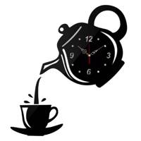 ساعت دیواری دکوپدیده مدل قوری DecoPadideh Tea Pot Sticker