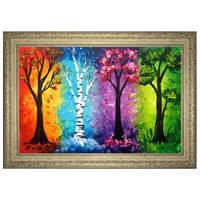 تابلو گالری هنری پیکاسو طرح فصل ها