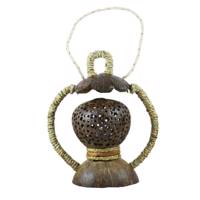 آباژور چوبی طرح فانوس