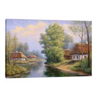 تابلو بوم آیریس کد Iris0011 طرح منظره Iris canvas print