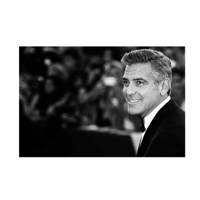 تابلو شاسی چوبی نوین نقش طرح جرج کلونی 01 - Novinnaghsh Wooden Chassis George Clooney 01 Design