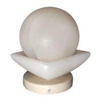 آباژور سنگ نمک طب سنگ طرح ماه پیکر کد TA-6023 Tebsang Mahpeykar TA-50106 Salt Stone Lamp