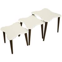 میز عسلی طراحان مدل VIN- 40 Tarahan VIN- 40 Side Table Set 3 pcs