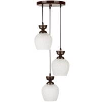 چراغ آویز چشمه نور سه شعله کدG554/3H-BR - Cheshmeh Noor G554/3H-BR Three Flame Hanging Lamp