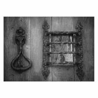 تابلو شاسی ونسونی طرح Odorless Door سایز 30x40 سانتی متر Wensoni Odorless Door Chassis 40 x 30