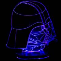 چراغ خواب سه بعدی هفت رنگ کد pb_0034