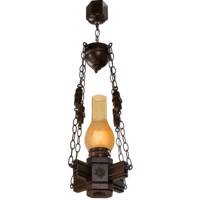 چراغ آویز دارکار مدل روستیک 1 شعله کد 109 Darkar 109 Rustic One Branch Hanging Lamp