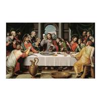 تابلوی گرافیتی طرح The Last Supper سایز 50 × 70 Graffity The Last Supper Chassis 70 x 50