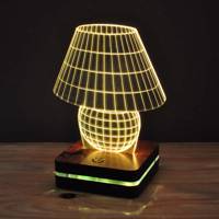 چراغ خواب موهومی طرح چراغ خواب هفت رنگ Mohomi Wirelight 7 Color Lamp Table Lamp