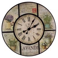 ساعت دیواری گلدن طرح levender کد 10010193