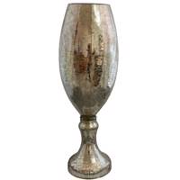 گلدان شیشه ای شیانچی طرح ترک کد 080020036