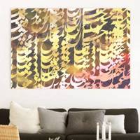 تابلو بوم خط روزتو طرح نارمک ROUZETO Narmak Canvas